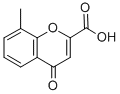Structure of 8-METHYL-4-OXO-4H-CHROMENE-2-CARBOXYLIC ACID