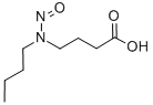 Structure of butyl(3-carboxypropyl)nitrosamine