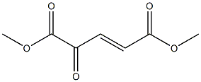 Structure of DIMETHYL TRANS-2-OXOGLUTACONATE