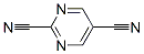 Structure of 2,5-Pyrimidinedicarbonitrile