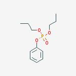 Structure of phenyl dipropyl phosphate