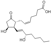 9-OXO-11BETA,15S-DIHYDROXY-PROSTA-5Z,13E-DIEN-1-OIC ACID结构式
