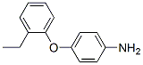 Structure of Benzenamine,4-(2-ethylphenoxy)-