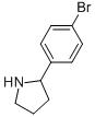 Structure of 2-(4-BROMO-PHENYL)-PYRROLIDINE