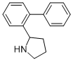 Structure of 2-[1,1-BIPHENYL]-2-YL-PYRROLIDINE