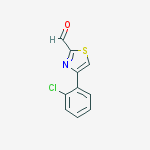Structure of 4-(2-Chlorophenyl)-2-Thiazolecarboxaldehyde