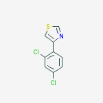 Structure of 4-(2,4-Dichlorophenyl)-1,3-thiazole