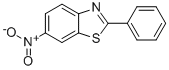 Structure of 6-NITRO-2-PHENYLBENZOTHIAZOLE