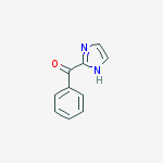 Structure of Methanone, 1H-imidazol-2-ylphenyl-