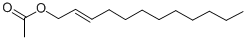 TRANS-2-DODECENYL ACETATE结构式
