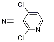 Structure of 2,4-dichloro-6-Methylnicotinonitrile