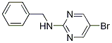 Structure of 2-Benzylamino-5-bromopyrimidine