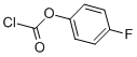 Structure of 4-FLUOROPHENYL CHLOROFORMATE