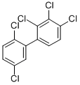 Structure of 2,2,3,4,5-PENTACHLOROBIPHENYL