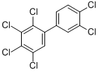 Structure of 2,3,3,4,4,5-HEXACHLOROBIPHENYL