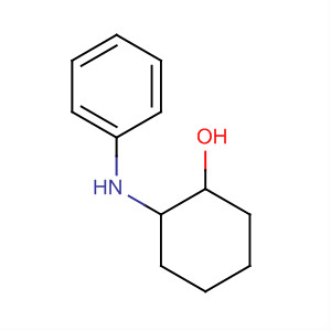 Structure of Cyclohexanol, 2-(phenylamino)-