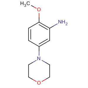 Benzenamine, 2-methoxy-5-(4-morpholinyl)-结构式