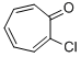Structure of 2-CHLORO-2,4,6-CYCLOHEPTATRIEN-1-ONE