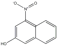 2-Naphthalenol, 4-nitro-结构式