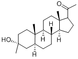 Structure of 3α-hydroxy-3β-methyl-5α-pregnan-20-one