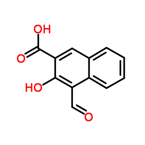 Structure of 2-Hydroxy-3-carboxy-1-naphthaldehyd