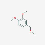 Structure of 1,2-dimethoxy-4-(methoxymethyl)benzene