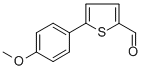 5-(4-甲氧基苯基)噻酚-2-甲醛结构式