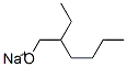 Structure of sodium 2-ethylhexanolate