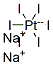 Structure of disodium hexaiodoplatinate