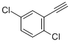 Structure of 1,4-DICHLORO-2-ETHYNYL-BENZENE