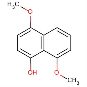 Structure of 1-Naphthalenol, 4,8-dimethoxy-