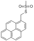 Structure of Methanesulfonothioic Acid S-(1-PyrenylMethyl) Ester