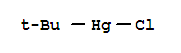 Structure of tert-butyl(chloro)mercury