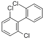 Structure of 2,2,6-TRICHLOROBIPHENYL