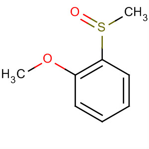 Structure of Benzene, 1-methoxy-2-(methylsulfinyl)-