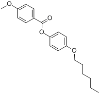 Structure of 4-HEXYLOXYPHENYL 4-METHYLOXYBENZOATE