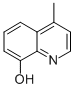 4-甲基-8-羟基喹啉结构式