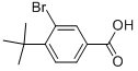 Structure of 3-BROMO-4-TERT-BUTYLBENZOICACID