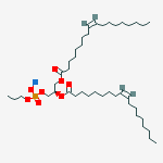 Structure of Sodium;[(2r)-2,3-bis[[(z)-octadec-9-enoyl]oxy]propyl] Propyl Phosphate
