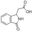 (3-氧代-2,3-二氢-1H-异吲哚-1-基)乙酸结构式