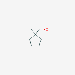 (1-Methylcyclopentyl)methanol结构式