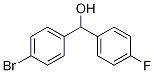 Structure of (4-BroMophenyl)(4-fluorophenyl)Methanol