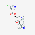 Structure of Nicergoline-5-Chloro Analogue