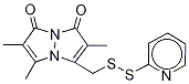 Structure of 2,3,6-TriMethyl-5-[(2-pyridinyldithio)Methyl]-1H,7H-pyrazolo[1,2-a]pyrazole-1,7-dione