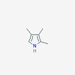 2,3,4-trimethyl-1H-pyrrole结构式