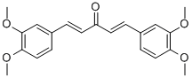 1,5-BIS-(3,4-DIMETHOXYPHENYL)-3-PENTADIENONE结构式