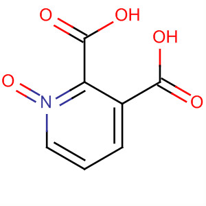 2,3-Pyridinedicarboxylic acid, 1-oxide结构式