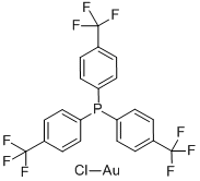 Structure of CHLORO(TRIS(PARA-TRIFLUOROMETHYLPHENYL)&