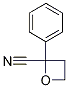 2-苯基-2-氰基氧杂环丁烷结构式