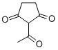 Structure of 2-Acetyl-1,3-cyclopentanedione